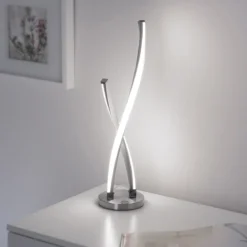 Paul Neuhaus 9141-55 POLINA Tischleuchte stahl
