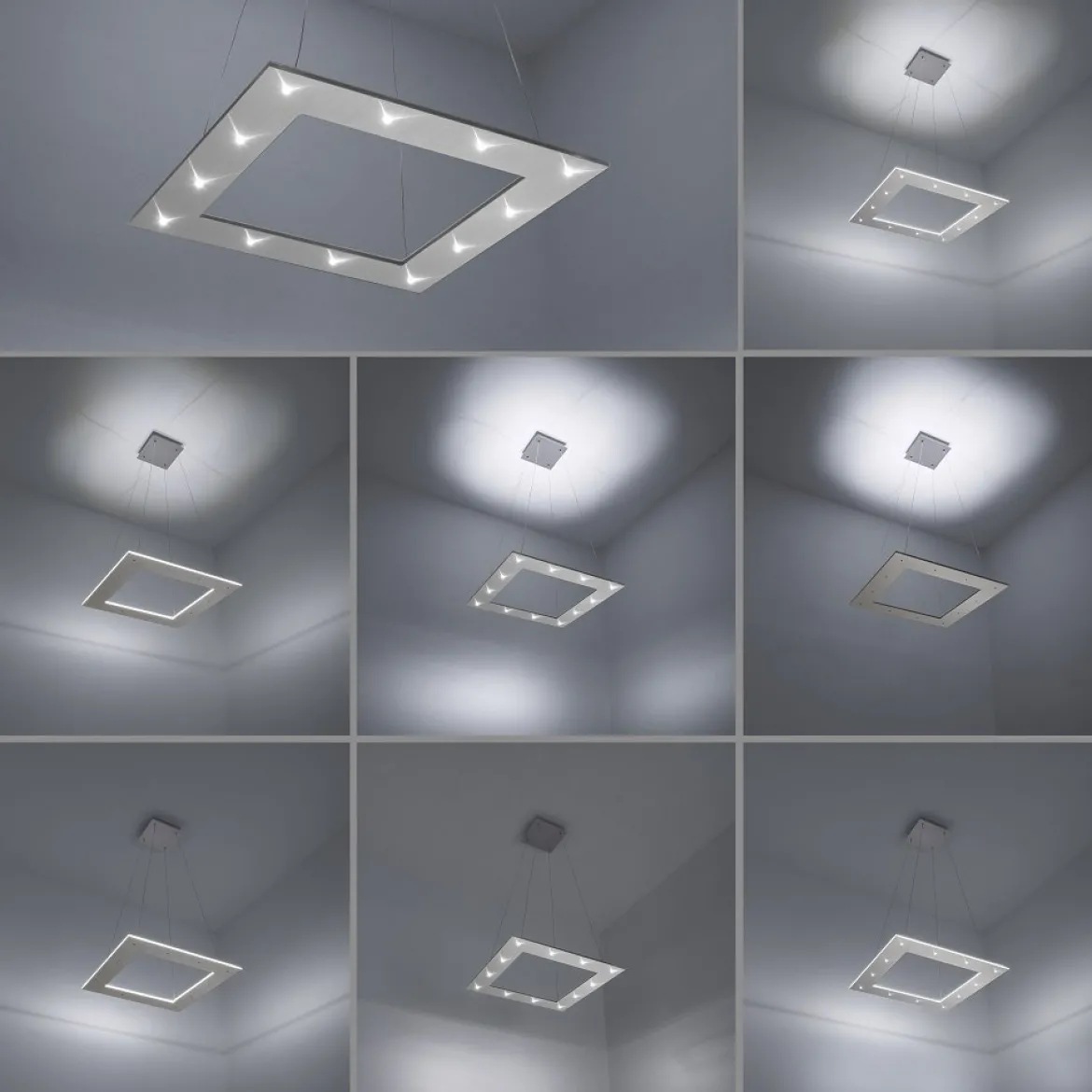 Paul Neuhaus 2535-95 PURE-COSMO LED Pendelleuchte aluminium CCT
