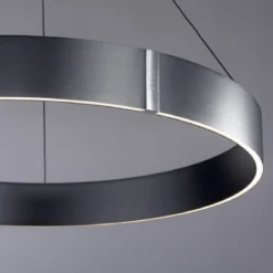 Paul Neuhaus 2561-15 PURE-E-CLIPSE LED Pendelleuchte mystic grey (grau)  e-LIFT®