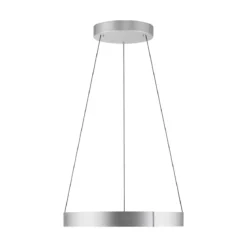 Paul Neuhaus 2561-95 PURE-E-CLIPSE LED Pendelleuchte stone (aluminium) e-LIFT®