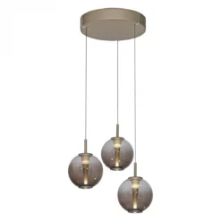 Paul Neuhaus 2222-97 PURE E-Infinity Pendelleuchte bronce 3-flammig