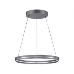 Paul Neuhaus 2551-15  PURE-E-LOOP LED Pendelleuchte mystic grey (grau) elektrisch