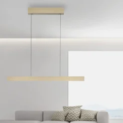 Paul Neuhaus 2570-60 PURE E-MOTION LED Pendelleuchte imperial gold höhenverstellbar