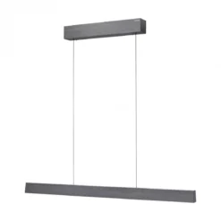 Paul Neuhaus 2570-15 PURE E-MOTION LED Pendelleuchte platin (grau) höhenverstellbar