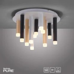 Paul Neuhaus 6527-95 PURE-GEMIN LED-XMO Deckenleuchte 12-flammig mehrfarbig