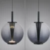 Paul Neuhaus 2220-15 PURE Infinity Pendelleuchte mystic grey 1-flammig