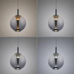 Paul Neuhaus 2220-15 PURE Infinity Pendelleuchte mystic grey 1-flammig
