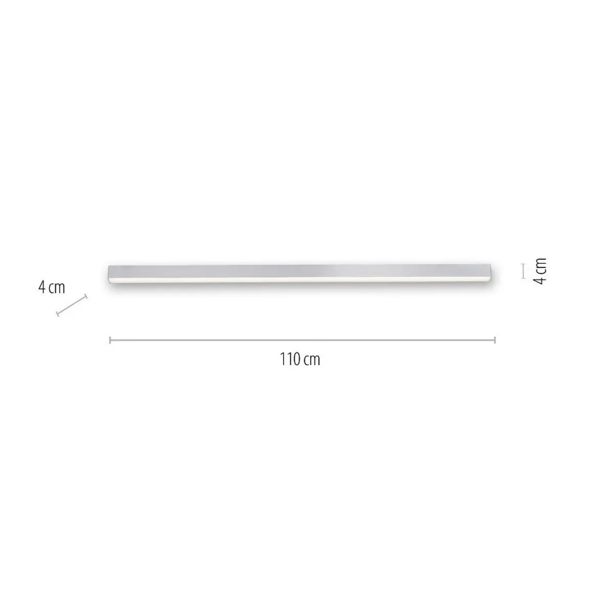 Paul Neuhaus 6021-95 PURE-LINES LED Deckenleuchte diamond (alu) CCT