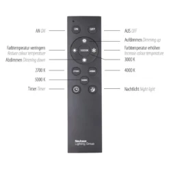 Paul Neuhaus 6023-13 PURE-LINES LED Deckenleuchte graphite CCT