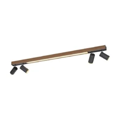 Paul Neuhaus 6121-79 PURE-LINES LED Deckenleuchte oak graphite CCT