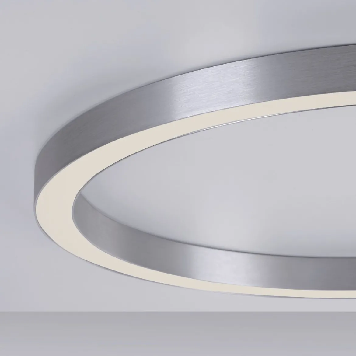 Paul Neuhaus 6306-95 PURE-LINES LED Deckenleuchte diamond (alu) CCT 70cm