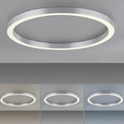 Paul Neuhaus 6306-95 PURE-LINES LED Deckenleuchte diamond (alu) CCT 70cm