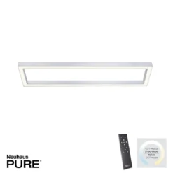Paul Neuhaus 6023-95 PURE-LINES LED Deckenleuchte diamond (alu) CCT