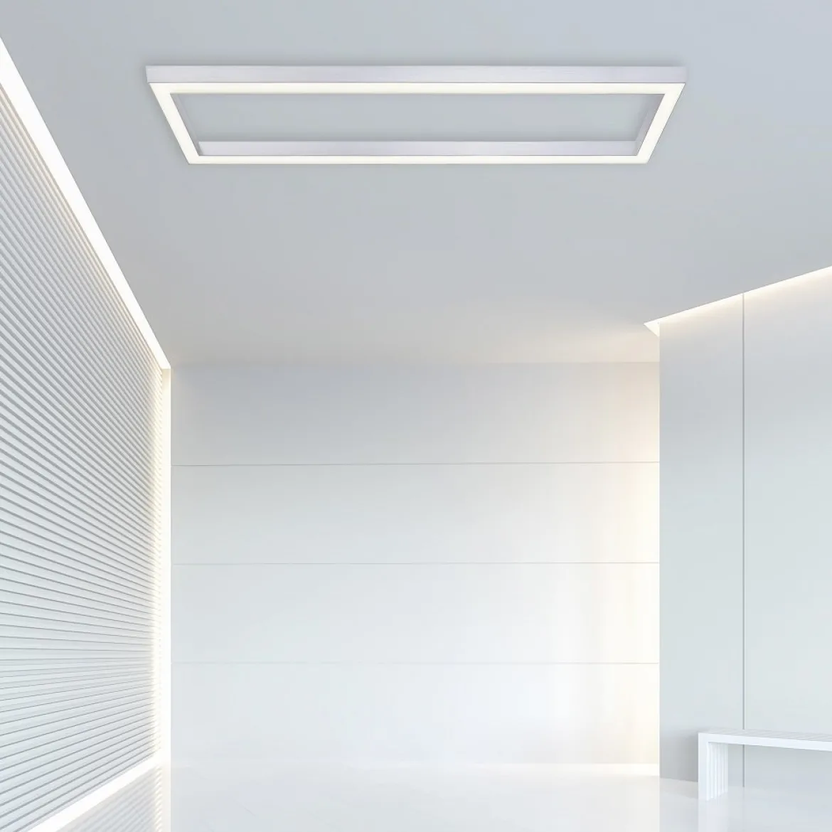 Paul Neuhaus 6023-95 PURE-LINES LED Deckenleuchte diamond (alu) CCT