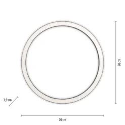 Paul Neuhaus 6306-13 PURE-LINES LED Deckenleuchte graphite CCT 70cm