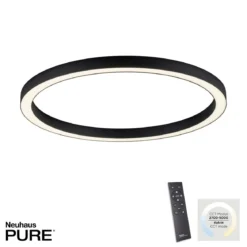 Paul Neuhaus 6306-13 PURE-LINES LED Deckenleuchte graphite CCT 70cm