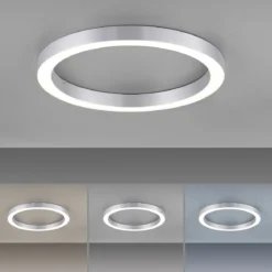 Paul Neuhaus 6309-95 PURE-LINES LED Deckenleuchte diamond (alu) CCT 50cm