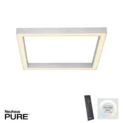 Paul Neuhaus 6022-95 PURE LINES LED Deckenleuchte diamond (alu) CCT