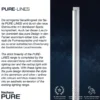 Paul Neuhaus 421-95 PURE-LINES LED Stehleuchte stone (alu) CCT