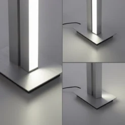 Paul Neuhaus 421-95 PURE-LINES LED Stehleuchte stone (alu) CCT