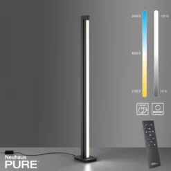 Paul Neuhaus 421-13 PURE-LINES LED Stehleuchte graphite CCT