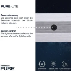 Paul Neuhaus 8375-55 PURE-LITE LED Pendelleuchte diamond CCT 100cm