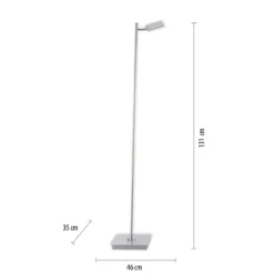 Paul Neuhaus 356-95 PURE-MIRA LED Stehleuchte diamond (alu) CCT