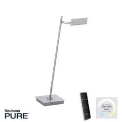 Paul Neuhaus 4356-95 PURE-MIRA LED Tischleuchte diamond (alu) CCT
