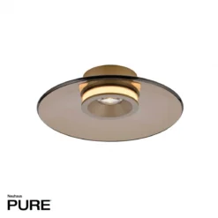 Paul Neuhaus 6094-97 PURE Moon Deckenleuchte bronce 32cm dimmbar