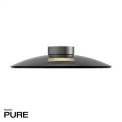 Paul Neuhaus 6095-15 PURE Moon Deckenleuchte platin grau 50cm dimmbar