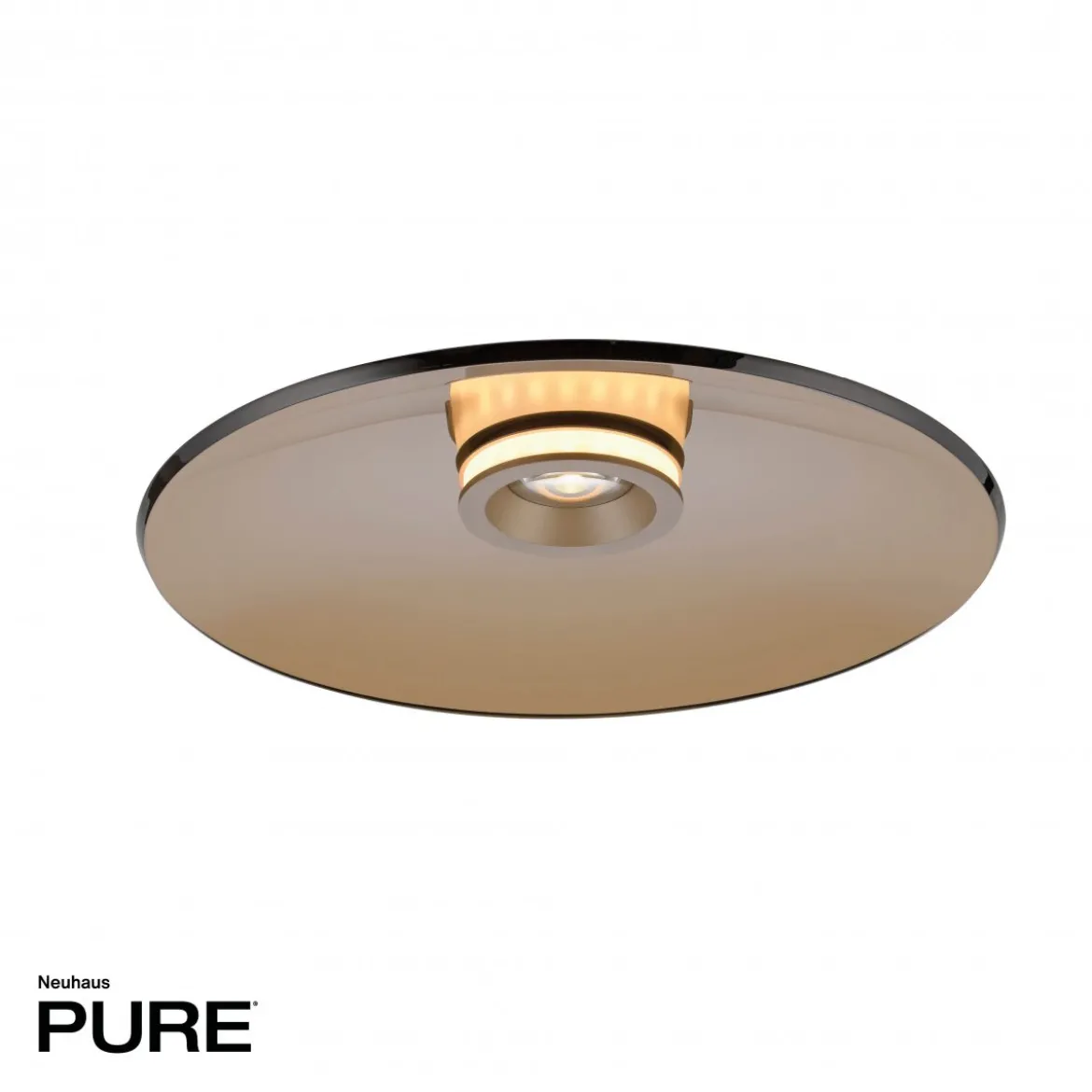 Paul Neuhaus 6095-97 PURE Moon Deckenleuchte bronce 50cm dimmbar