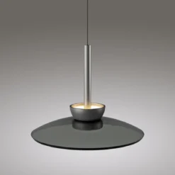 Paul Neuhaus 2193-15 PURE Moon LED Pendelleuchte platin grau 3-flammig