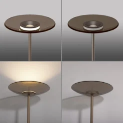 Paul Neuhaus 594-97 PURE Moon LED Stehleuchte bronce Touchdimmer