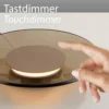 Paul Neuhaus 4594-97 PURE Moon Tischleuchte bronce dimmbar