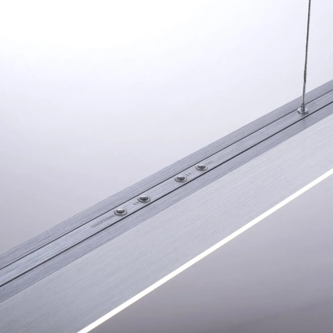 Paul Neuhaus 2525-95 PURE-MOTO e-SLIDE® LED Pendelleuchte diamond (alu) CCT