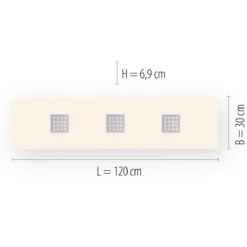 Paul Neuhaus 6436-95 PURE-NEO LED Deckenleuchte aluminium CCT 120x30cm