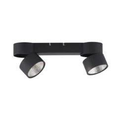 Paul Neuhaus 6452-18 PURE-NOLA LED Deckenleuchte 2-flammig schwarz