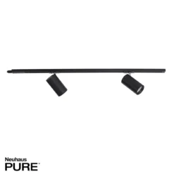 Paul Neuhaus 6214-18 PURE-TECHNIK LED Schienenleuchte schwarz dimmbar