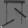 Paul Neuhaus 6068-18 PURE-TUTUA LED Deckenleuchte schwarz dimmbar