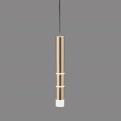 Paul Neuhaus 2211-60 PURE-VEGA LED Pendelleuchte messing matt getrennt schaltbar