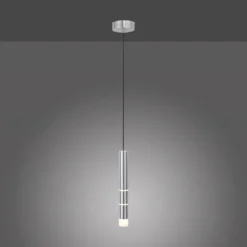 Paul Neuhaus 2211-95 PURE-VEGA LED Pendelleuchte aluminium getrennt schaltbar