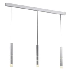 Paul Neuhaus 2213-95 PURE-VEGA LED Pendelleuchte aluminium 3-flammig getrennt schaltbar