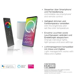 Paul Neuhaus 460-95 Q-ADRIANA Stehleuchte aluminium