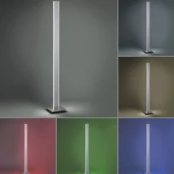 Paul Neuhaus 460-95 Q-ADRIANA Stehleuchte aluminium