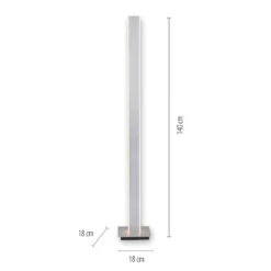 Paul Neuhaus 460-95 Q-ADRIANA Stehleuchte aluminium