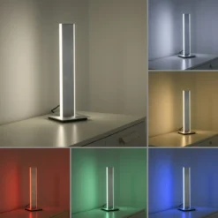 Paul Neuhaus 4460-95 Q-ADRIANA Tischleuchte aluminium