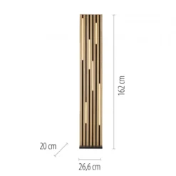 Paul Neuhaus 822-79 Q-AKUSTIK LED Stehleuchte Holz-natur