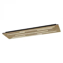 Paul Neuhaus 6422-79 Q-AKUSTIK LED Wand- und Deckenleuchte Holz-natur