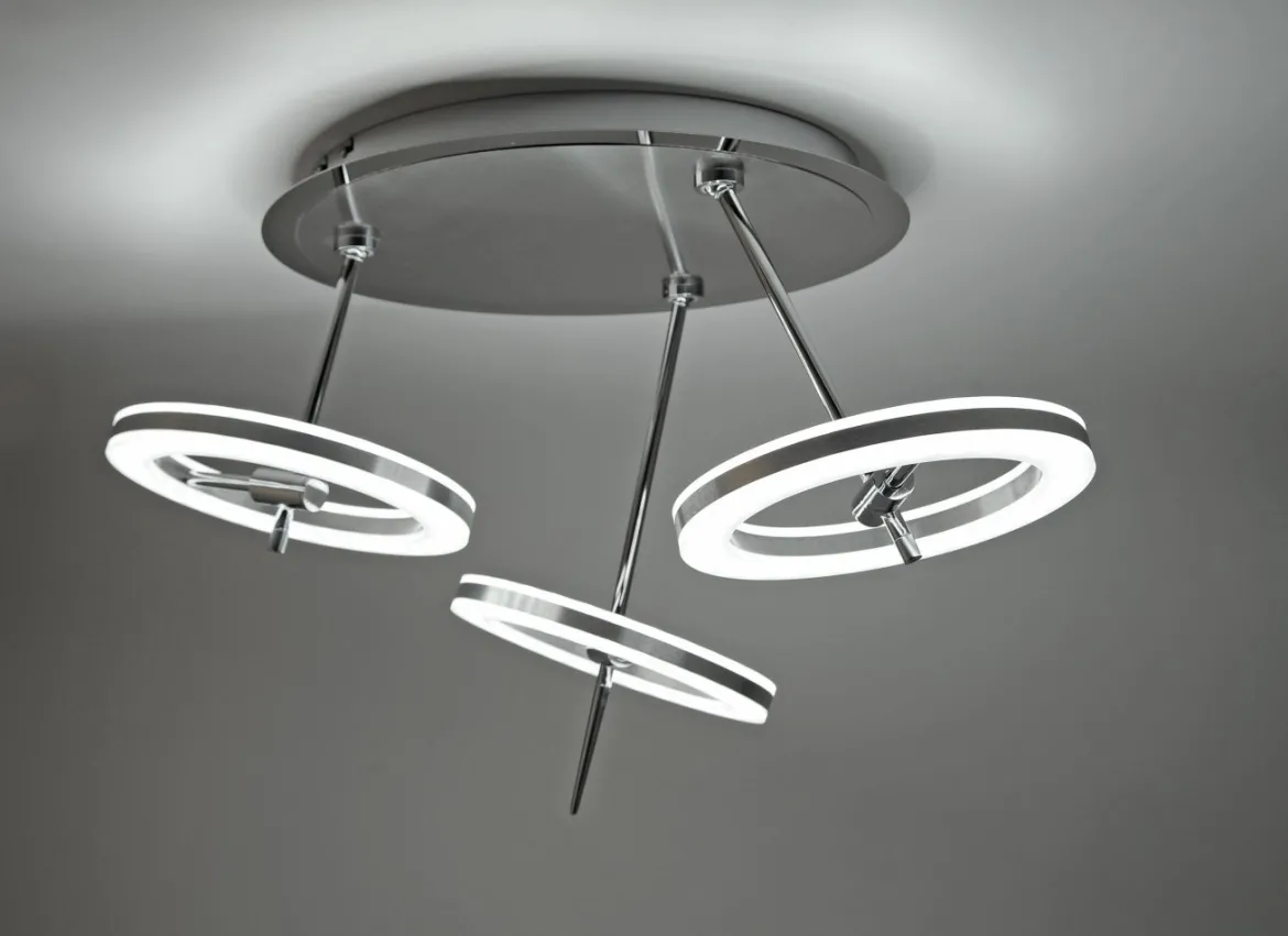 Paul Neuhaus 6891-55 Q-AMY LED Deckenleuchte stahl