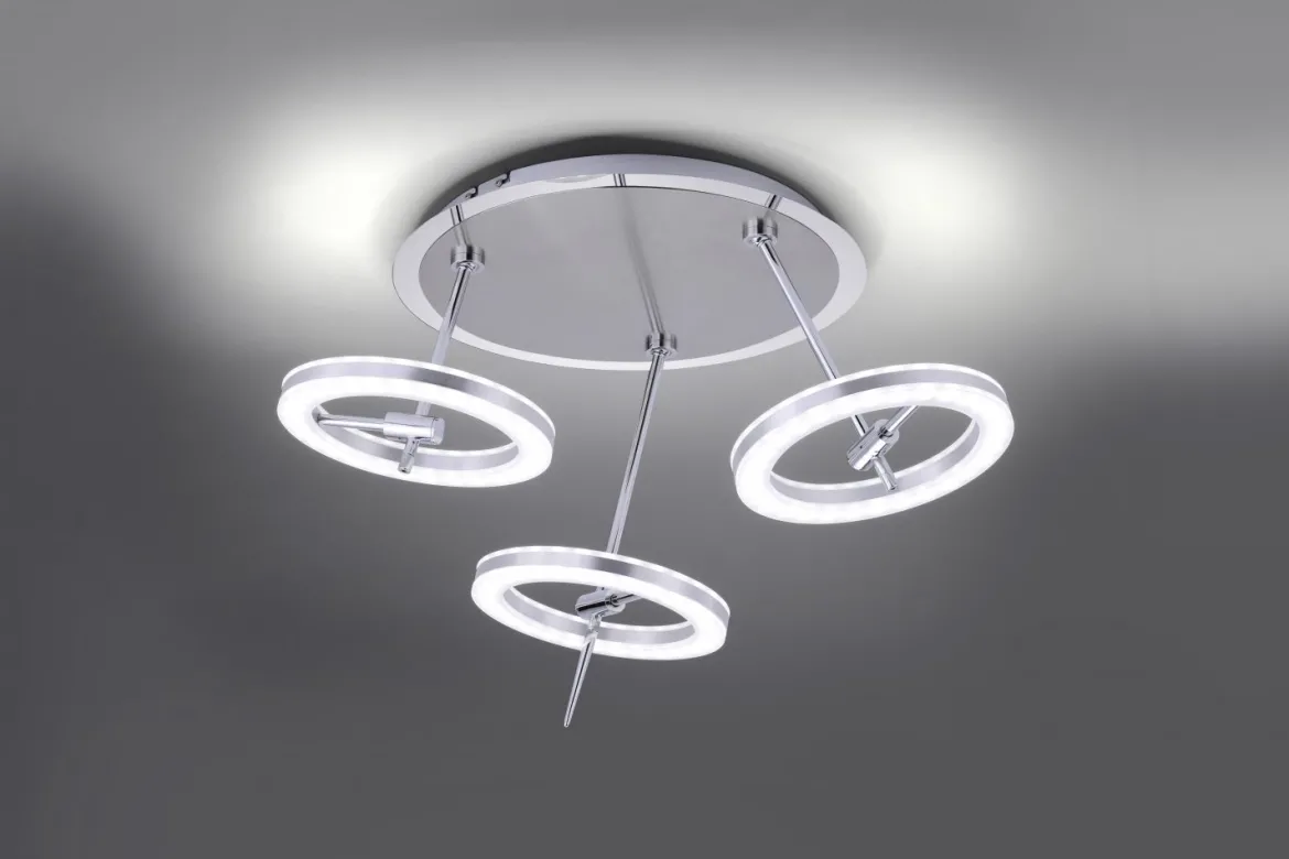Paul Neuhaus 6891-55 Q-AMY LED Deckenleuchte stahl